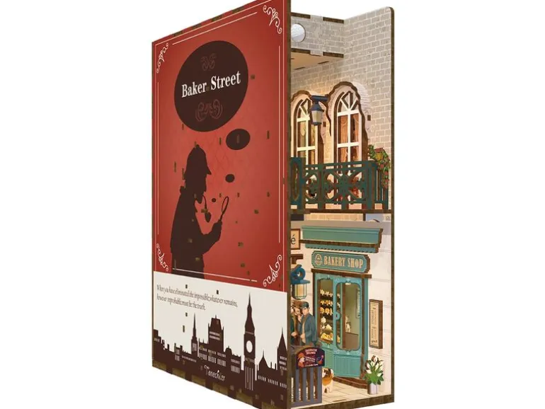 Tonecheer Bausatz Book Nook Baker Street