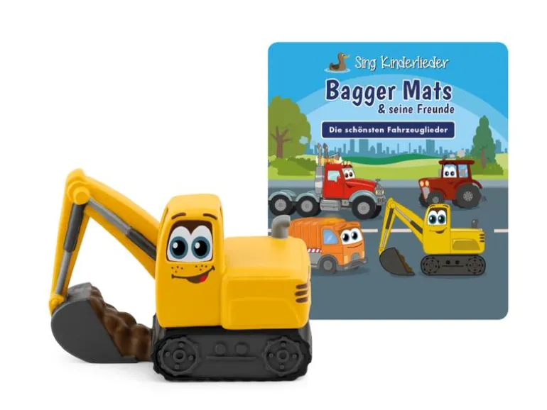 Tonies Hörbuch Sing Kinderlieder Bagger Mats und seine Freunde