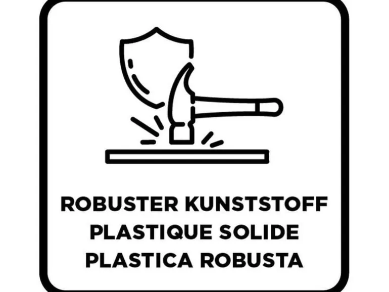 TopLine Kunststoff-Benzinkanister, 20 Liter, schwarz