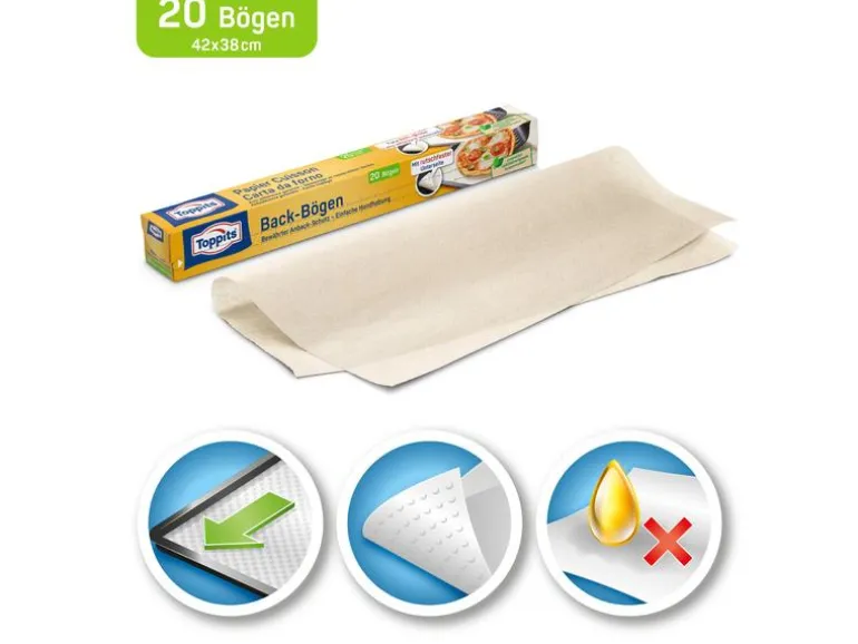 Toppits Backpapier 20 Stück