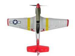TOP-RC Warbird Mini P51D 450 mm, Rot, RTF