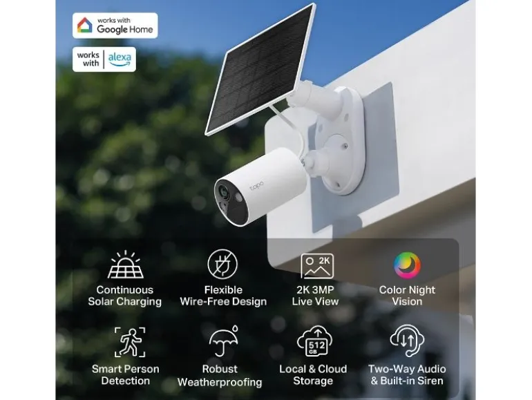 TP-Link Netzwerkkamera Tapo C410 inkl. Solarpanel Tapo A201