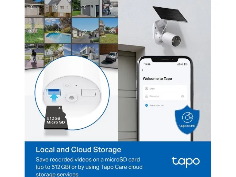 TP-Link Netzwerkkamera Tapo C410 inkl. Solarpanel Tapo A201