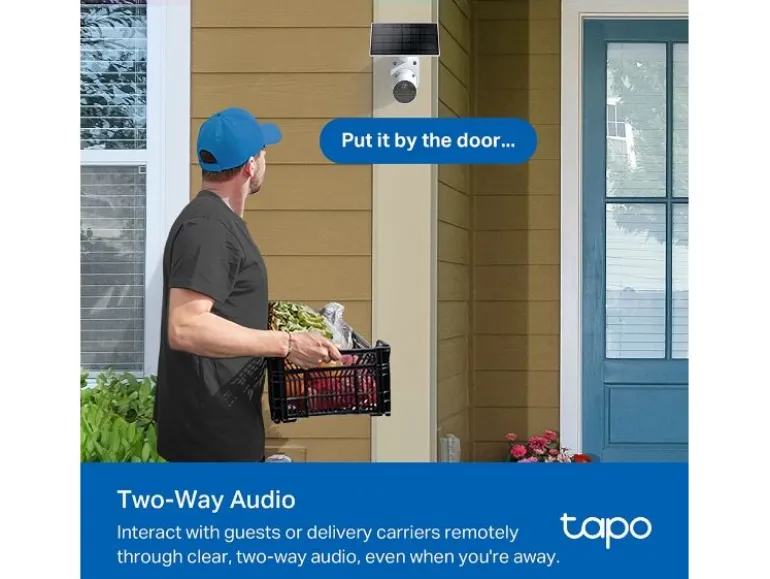 TP-Link Netzwerkkamera Tapo C410 inkl. Solarpanel Tapo A201