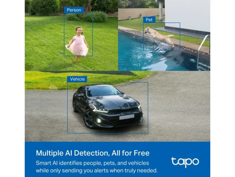TP-Link Netzwerkkamera Tapo C425 inkl. Solarpanel Tapo A201