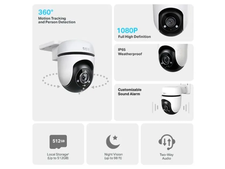 TP-Link Netzwerkkamera Tapo C500