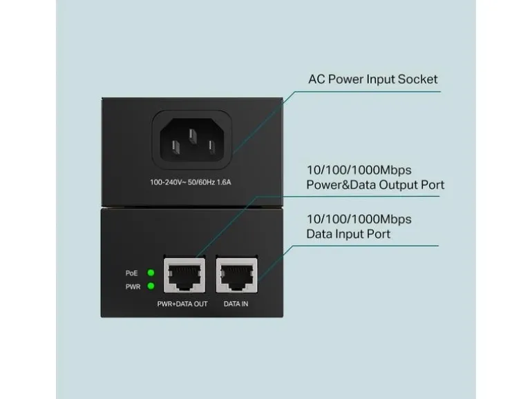 TP-Link PoE++ Injector TL-PoE170S