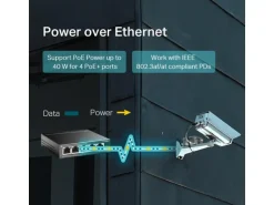 TP-Link PoE+ Switch TL-SG1005LP 5 Port