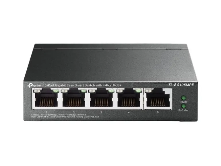 TP-Link PoE+ Switch TL-SG105MPE 5 Port