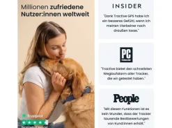 tractive Tractive DOG 6 Xl – black Schwarz, für grosse Hunde ab 20 kg
