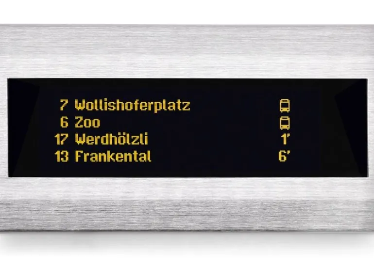 Tramli Abfahrtsanzeige Display Tramli