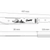 Tramontina Buschmachete Schwarz/Grün