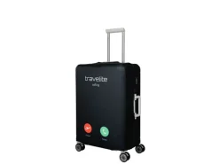 travelite Accessoires Kofferschutzhülle M, Schwarz/Mehrfarbig calling