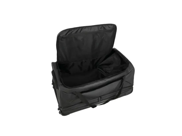 travelite Basics Reisetasche mit Rollen, 80cm Schwarz 120 l