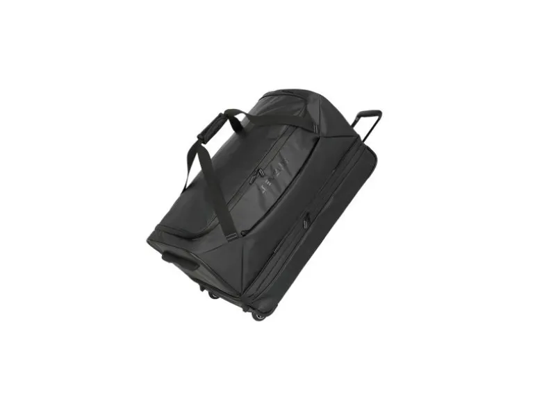 travelite Basics Reisetasche mit Rollen, 80cm Schwarz 120 l