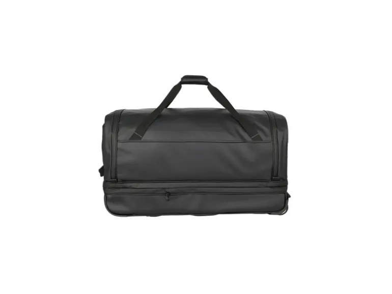 travelite Basics Reisetasche mit Rollen, 80cm Schwarz 120 l