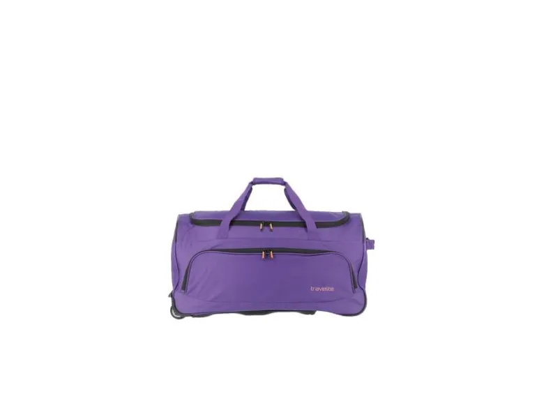 travelite BASICS Reisetasche mit Rollen Violett/Lila 89 l