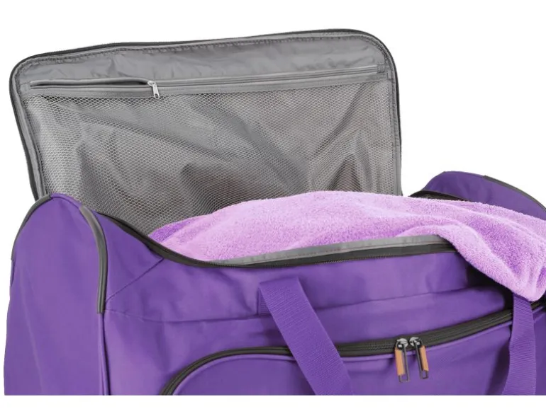 travelite BASICS Reisetasche mit Rollen Violett/Lila 89 l