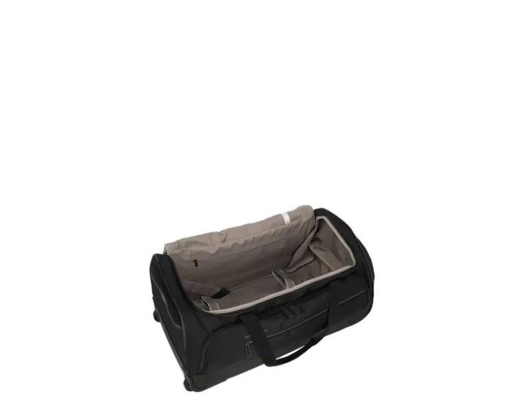 travelite Crosslite Reisetasche mit Rollen M, Schwarz 71 l