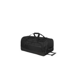 travelite Crosslite Reisetasche mit Rollen M, Schwarz 71 l