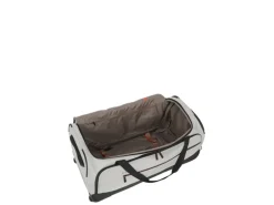 travelite Crosslite Reisetasche mit Rollen L, Natural/Sand 97 l