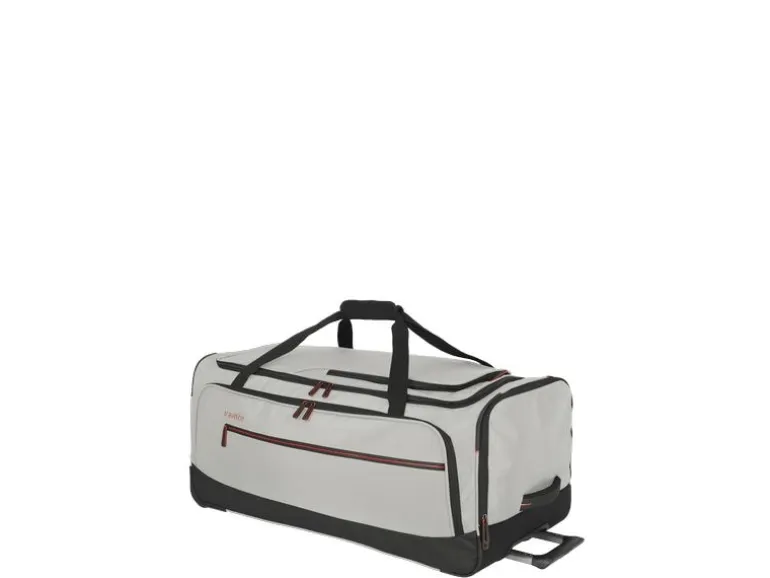 travelite Crosslite Reisetasche mit Rollen L, Natural/Sand 97 l