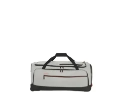 travelite Crosslite Reisetasche mit Rollen L, Natural/Sand 97 l