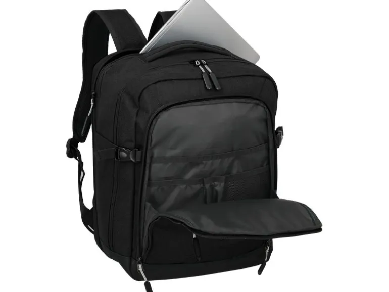 travelite Kick Off Cabin Rucksack new Size 20 l Schwarz