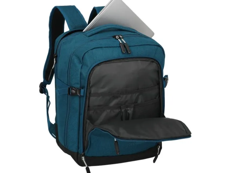 travelite Kick Off Cabin Rucksack new Size 20 l Petrol