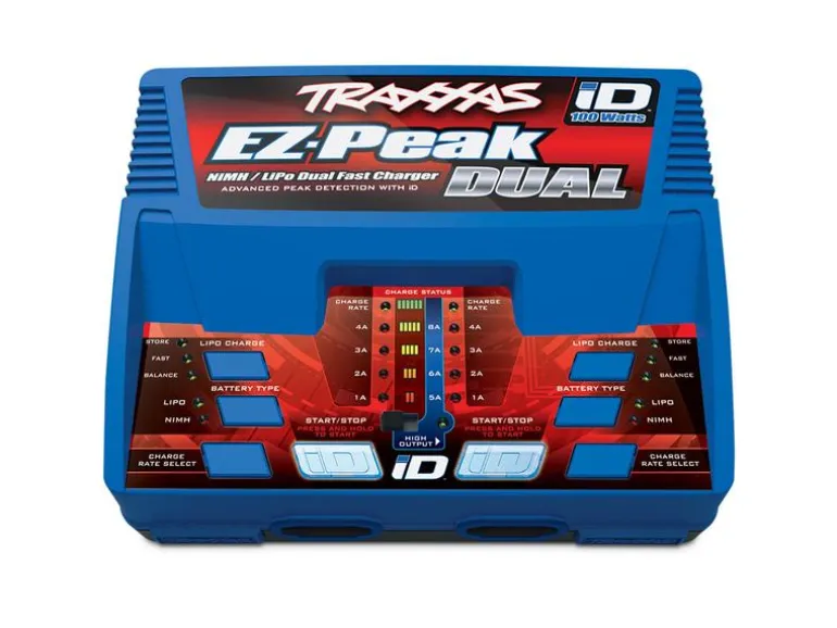Traxxas Dual-Ladegerät EZ-Peak 8A, 100W, 2-3S