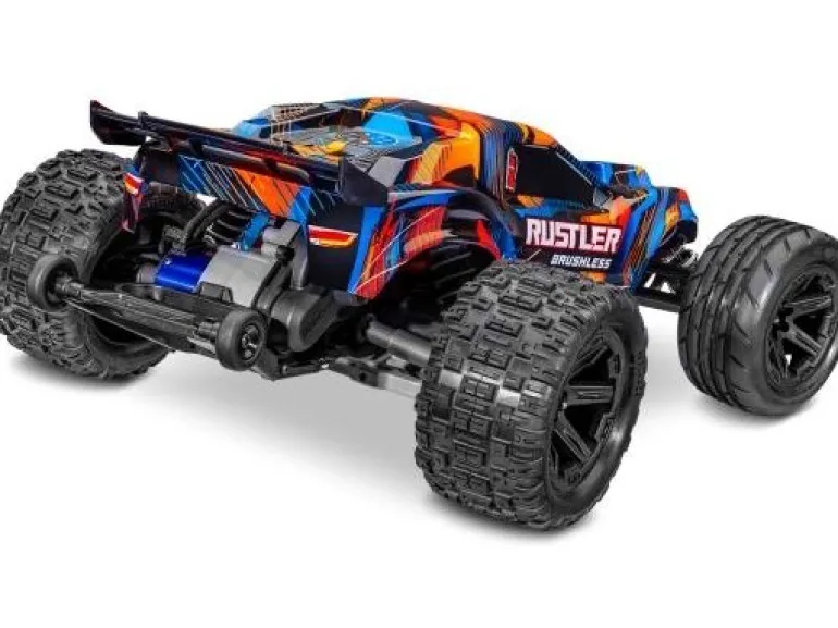 Traxxas Stadium Truck Rustler HD 2WD VX3 1:10 ARTR Orange