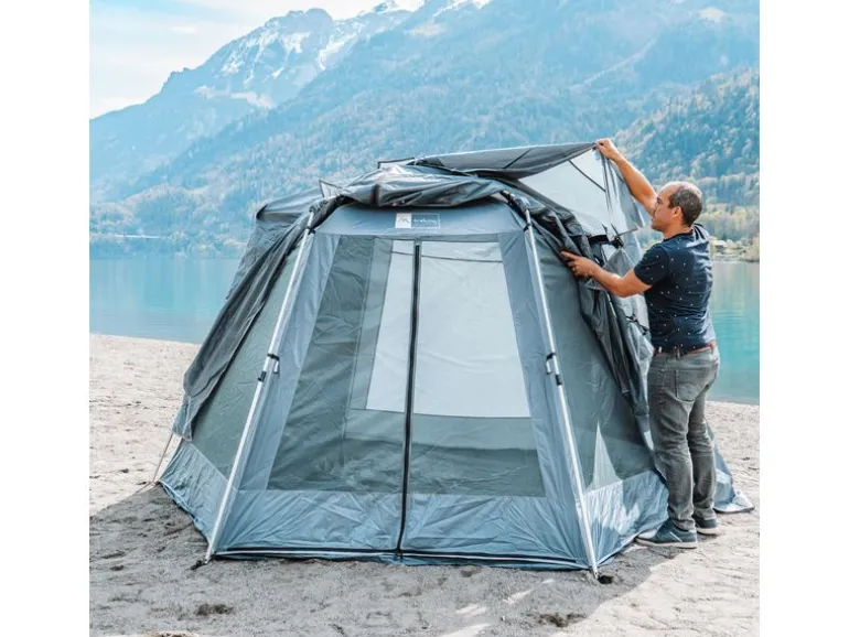 Trekony Pop-Up-Zelt Anthrazit