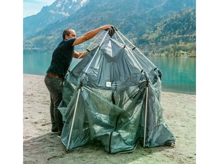 Trekony Pop-Up-Zelt Anthrazit