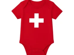 Trendcompany Babybody Schweiz, 62/68, Rot