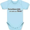 Trendcompany Babybody Verwöhnen bitte... 62/68, Hellblau