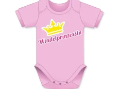 Trendcompany Babybody Windelprinzessin 62/68, Rosa