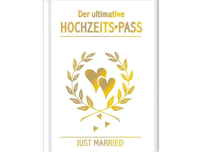 Trendcompany Geschenkbuch Hochzeitspass