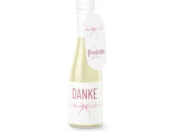 Trendcompany Geschenkidee Schaumwein Danke 0.2 L