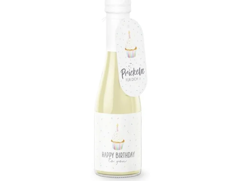 Trendcompany Geschenkidee Schaumwein Birthday Torte 0.2 L