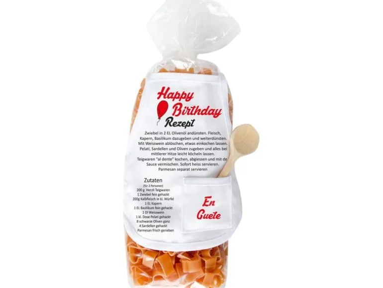 Trendcompany Pasta Happy Birthday