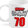Trendcompany Tasse 70. Geburtstag