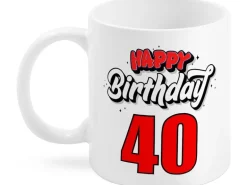 Trendcompany Tasse 40. Geburtstag