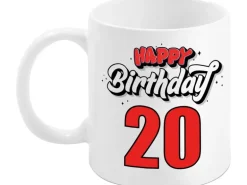 Trendcompany Tasse 20. Geburtstag