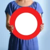 Trendcompany Verkehrsschild neutral 45 cm