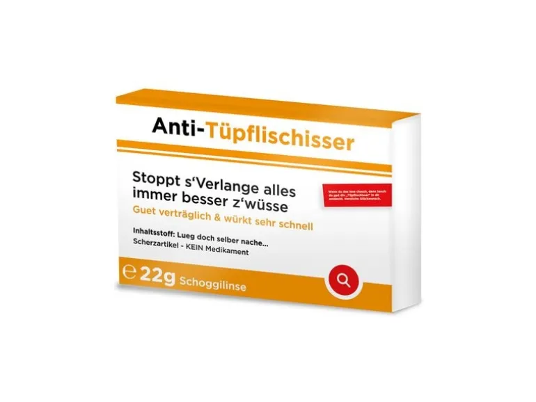 Trend Import Scherztabletten Anti Tüpflischisser-Pille 22 g
