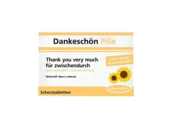 Trend Import Scherztabletten Dankeschön-Pille 22g, aus Schokolade