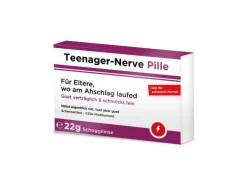 Trend Import Scherztabletten Teenager-Nerve-Pille 22 g, aus Schokolade