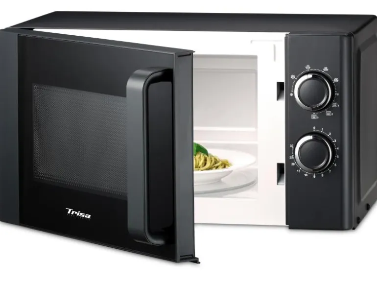 Trisa Mikrowelle mit Grill Micro Grill Schwarz