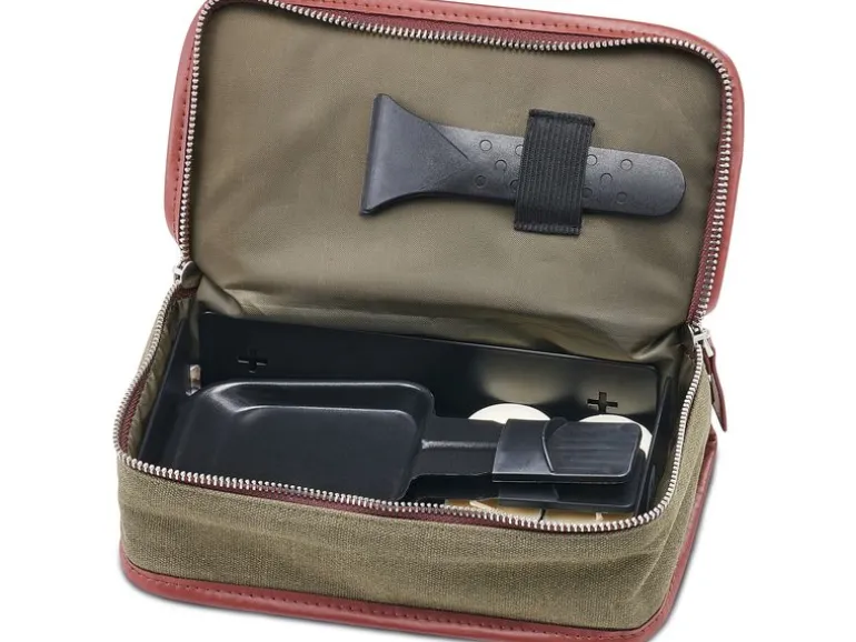 Trisa Teelicht-Raclette Explorer's Pack Schwarz