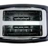 Trisa Toaster Crispy Snack Schwarz/Silber